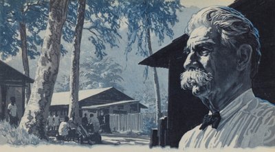 Albert Schweitzer in Africa by English School
